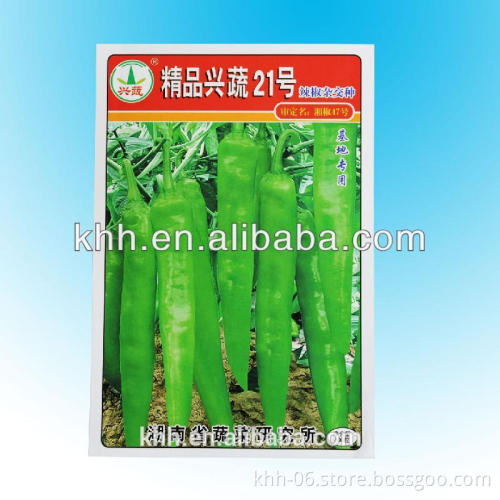 Agricultural industrial use Seed plant plastic packaging Bag witn custom logo